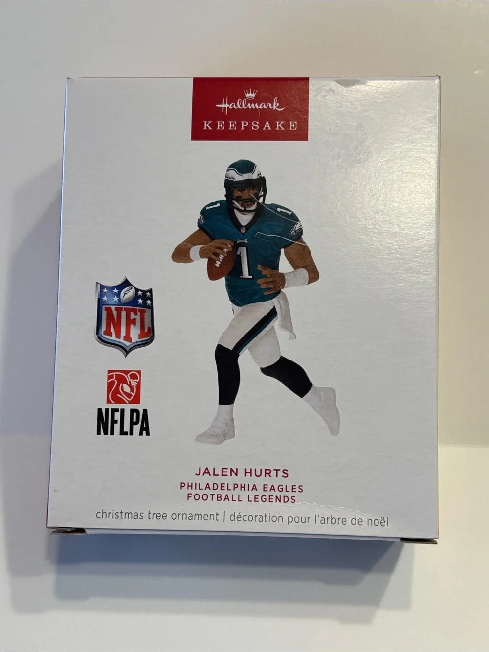 NFL Football Jalen Hurts #1 Philadelphia Eagles Ornament